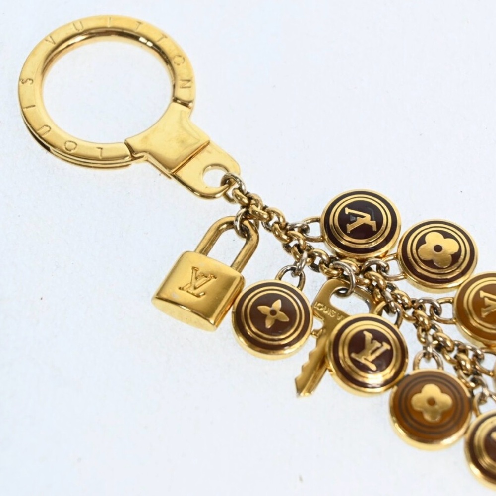 Louis Vuitton keychain Gold small charms - Picture 3 of 9